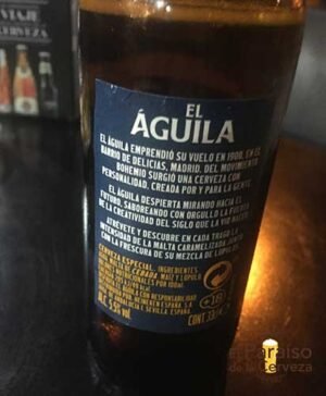 Cerveza El Aguila Lager España