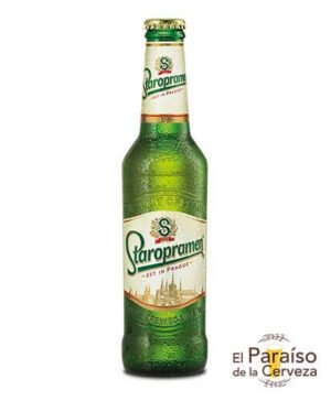 Staropramen botellin cerveza Republica Checa