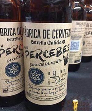 Estrella Galicia con percebes edición especial españa