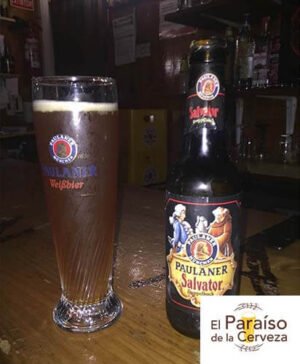 cerveza paulanes salvator alemania botellin y vaso el paraiso de la cerveza 1 el paraiso de la cerveza