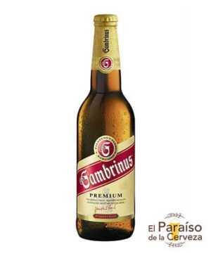 Cerveza Gambrinus Pilsen de la República Checa