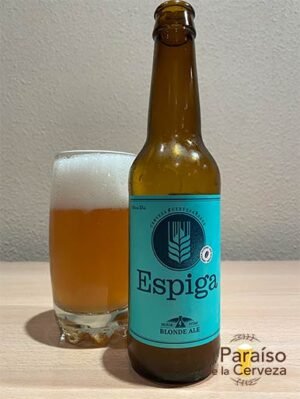 Cerveza Espiga blonde ale cataluña sin gluten