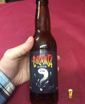 cerveza artesana L'Encanta Gram ontinyet valencia españa botellin delantera