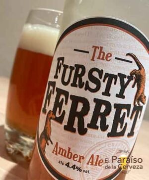 The Fursty Ferret cerveza inglesa Amber Ale de Reino Unido