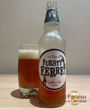 The Fursty Ferret cerveza inglesa Amber Ale de Reino Unido