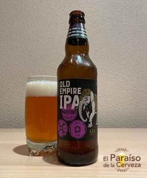 Marston s Old Empire IPA cerveza IPA de Reino Unido etiqueta