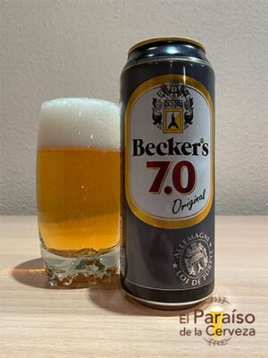 Becker's 7.0 Original de Alemania German Pilsen