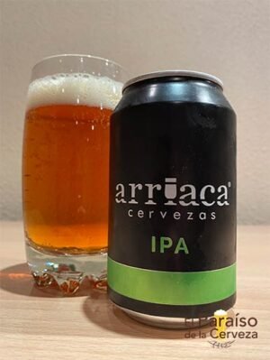 Arriaca IPA es una cerveza Indian Pale Ale de España