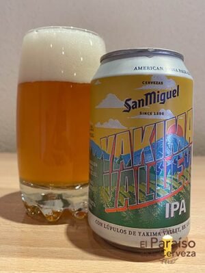 Cerveza San Miguel Yakima Valley IPA Indian Pale Ale