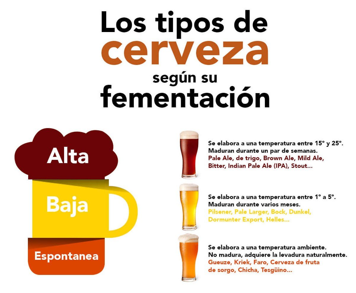 Tipos o estilos de cerveza El Paraíso de la Cerveza