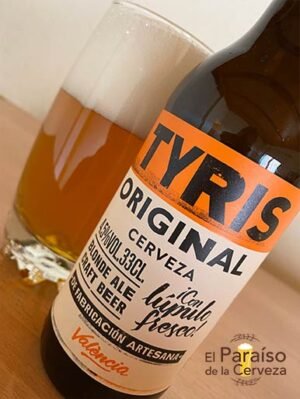 La cerveza Tyris Original Blond Ale de Valencia España