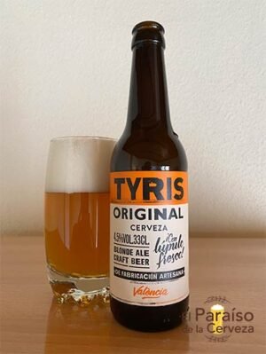 La cerveza Tyris Original Blond Ale de Valencia España