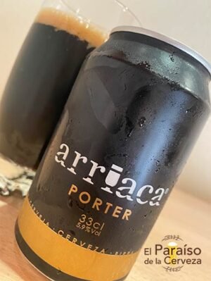 Cerveza Arriaca Porter de tipo Ale España