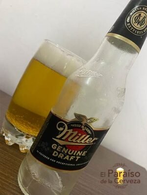 La cerveza Miller Genuine Draft es una cerveza de Estados Unidos