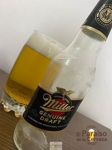 Miller Genuine Draft MGD Posavasos de cerveza derrame Esterilla Bar Mat Nuevo 