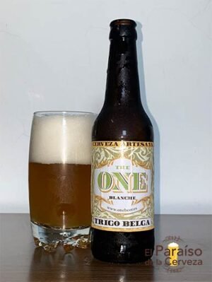 La cerveza The One Blanche una de trigo de estilo belga