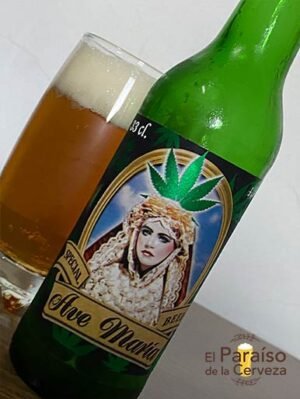 Cerveza Ave Maria con cañamo o cannabis