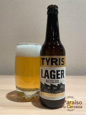 Cerveza Tyris Lager valenciana de tipo Kellerbier