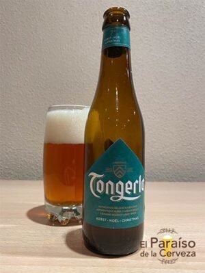 Cerveza Tongerlo Christmas belga de abadia de invierno blonde ale