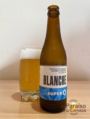 cerveza Super 8 Blanche de trigo belga witbier