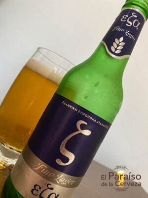 La Eza Fine Lager una cerveza pale lager de grecia